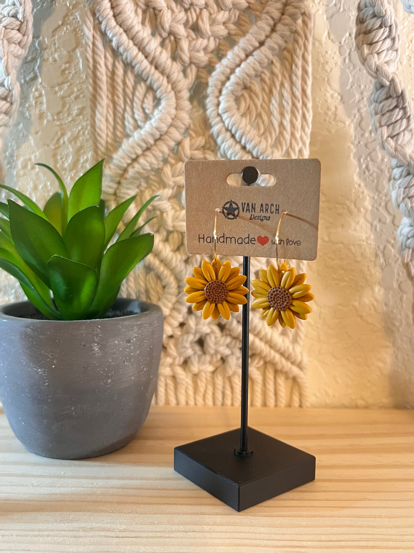 Sunflower Hoops