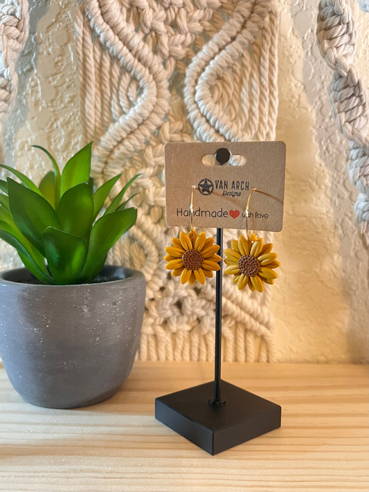 Sunflower Hoops